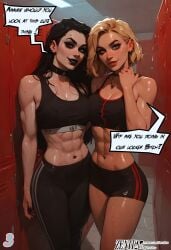 1femboy 2girls abs ahe_gao ai_generated anal brown_hair caught cheerleader crossdressing curly_hair dark-skinned_femboy duo female female_on_femboy female_on_male femboy femboy_only femboy_pov femboysub femdom goth sissy slut straight_to_gay strap-on trap yaoi zenit2