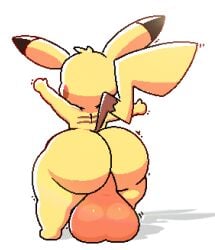 1femboy anthro big_ass dumptruck_ass femboy feminine feminine_male furry furry_male furry_only girly huge_balls no_humans pikachu pokémon_(species) pokemon senor9 small_but_hung stretching teapot_(body_type) thick thick_ass thick_boy thick_thighs