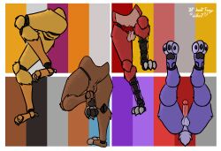 bodifoxy bonnie_(fnaf) chica_(fnaf) five_nights_at_freddy's foxy_(fnaf) freddy_(fnaf) udhasi97