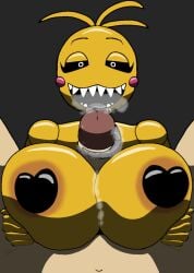 big_breasts blowjob five_nights_at_freddy's five_nights_at_freddy's_2 gofman_arts huge_breasts long_tongue massive_breasts paizuri tagme titjob toy_chica_(cyanu) toy_chica_(fnaf)