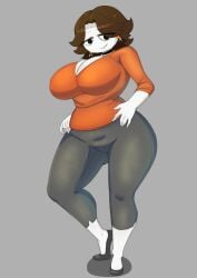 ashmatics brown_hair loftysundew milf orange_clothing pants tagme tiktok twitter_user_oc white_skin youtube youtubers