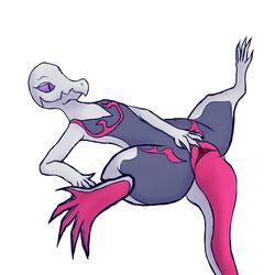 1girls alternate_color animal_genitalia atendedordeboludos cloaca feet female female_only flat_chest long_toes nintendo no_nipples nude pink_skin pokémon_(species) pokemon pokemon_(species) pokemon_sm purple_skin salazzle scalie shiny shiny_pokemon shiny_salazzle simple_background sketch soles source_request tail thick_thighs video_games white_background white_skin