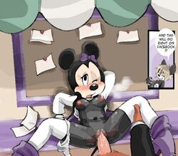 minnie mouse from disney by twistedterra