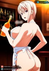 ai_generated big_ass big_breasts blonde_hair female juanpiamvs nakiri_alice patreon patreon_username red_eyes shokugeki_no_souma short_hair standing subscribestar subscribestar_username watermark