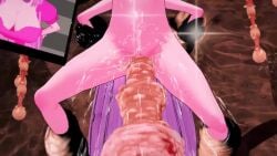 adventure_time big_breasts cum inflation monster princess_bubblegum rape slime_girl stomach_bulge stomach_deformation tagme tentacle tentacle_rape tentacle_sex video