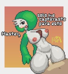 1boy 1boy1girl 1girls belly belly_button big_breasts big_thighs blush blush blush_lines boy breasts eyes eyes_open female female_focus game_freak gardevoir girl girly hellenqueenx huge_breasts huge_thighs large_breasts large_thighs male male/female mouth nintendo nipples nude nude_female open_eyes open_mouth open_mouth penis pixel_(artwork) pixel_art pokemon pokemon_(species) pussy pussy_juice sex thighs uncensored vaginal_insertion vaginal_penetration vaginal_penetration vaginal_sex watermark