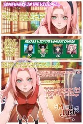 ai_generated dress dress_lift kazamatsuri_moegi kazamatsuri_moegi(genin) long_hair medium_breasts miaulust naruto naruto:_road_to_ninja naruto_(classic) naruto_(series) naruto_shippuden ninja pink_hair red_dress sakura_haruno sakura_haruno(genin) tenten tenten(genin)