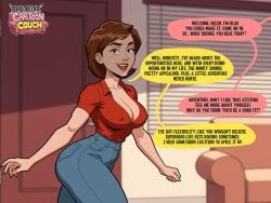 1girls big_ass big_breasts breasts cartoon_couch casting_couch curvaceous curvy curvy_figure digital_media_(artwork) disney elastigirl female helen_parr hips huge_ass huge_breasts large_ass large_breasts legs light-skinned_female light_skin mature mature_female milf mother pixar pixar_mom pixiqueenie slim_waist the_incredibles thick thick_hips thick_legs thick_thighs thighs voluptuous waist wide_hips wife