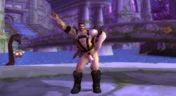 1boy 3d animated balls beard bridge dancing edit erection exhibitionism exposed exposed_balls exposed_penis flowers human large_penis male male_focus male_only moat mod mostly_nude no_sound nude palogayteam penis public solo warcraft water video world_of_warcraft