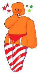 1boy 1male big_ass blocky blocky_body fat_ass femboy oc orange_skin original original_character roblox roblox_avatar robloxian