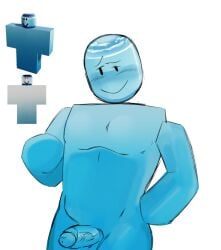 blocky blocky_body blush m_u_g_e_n male_only mirror_man mugen nude pssyclownn roblox roblox_game robloxian solo solo_male veszteség