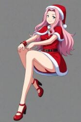 ai_generated christmas_outfit digimon mimi_tachikawa panties sexy