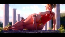 1girls 2boys 3d 3d_animation anal anal_penetration anal_sex angela_ziegler asa ass big_ass big_butt blizzard_entertainment blonde_female blonde_hair blonde_hair_female gianr_female giantess gigaenjoyer guant_woman height_difference mercy overwatch overweight_female sex size_difference thick_thighs thighjob thighs