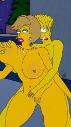 1boy 1boy1girl 1female 1female1male 1male 20th_century 20th_century_fox anal anal_sex bart_simpson big_ass big_breasts disney female ginger_flanders milf older_female simpsons the the_simpsons younger_male