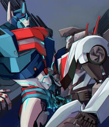 alien autobot cybertronian duo hasbro machine male robot shoguru tagme transformers transformers_aligned_continuity transformers_prime ultra_magnus wheeljack