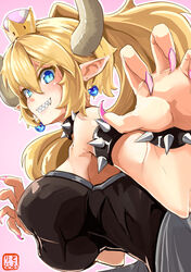 bowsette from mario (series) by amino dopple