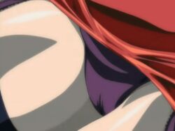 00s 2006 animated animated bible_black bible_black_only clitoral_stimulation female female_masturbation garter_straps lowres masturbation masturbation_through_clothes mature_female panties pen red_skirt solo tagme takashiro_hiroko underwear