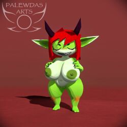 1:1 3d_(artwork) 3d_animation ally_(palewdas) animated areola ass atlyss belly big_breasts big_butt big_ears blender_(artwork) bouncing_belly bouncing_breasts bouncing_butt breasts cel_shading digital_media_(artwork) female fingers genitals goblin green_body green_skin hair hi_res horn huge_breasts humanoid imp imp_(atlyss) looking_at_viewer nipples no_sound not_furry nude nude_female nude_humanoid overweight overweight_female palewdas_arts pussy red_eyes red_hair shaded sharp_teeth short_playtime short_stack shortstack slightly_chubby slightly_chubby_female solo tagme teeth video video