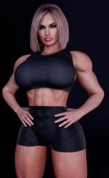 1girls 3d ass athletic athletic_female big_ass big_breasts breasts bust busty curvaceous curvy curvy_figure female female_focus fit fit_female hips hourglass_figure huge_ass huge_breasts karen_(sevenarts) karen_king large_ass large_breasts legs light-skinned_female light_skin mature mature_female original original_character sevenarts slim_waist thesevenartsx thick thick_hips thick_legs thick_thighs thighs top_heavy voluptuous voluptuous_female waist wide_hips