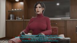 3d ada_wong blender_cycles cyberpunk_2077 female futa_on_female futanari meredith_stout resident_evil resident_evil_4 resident_evil_4_remake v_(cyberpunk_2077) valerie_(cyberpunk_2077)