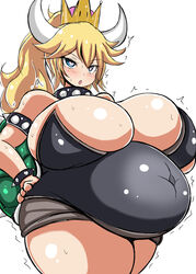bowsette from mario (series) by ku jirou