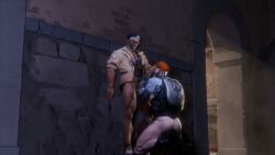 2boys 3d 3d_model beard beret brantowgray brimstone_(valorant) erect erect_cock erect_dick erect_penis erection gay glasses kneeling looking_at_cock looking_at_dick looking_at_penis male moustache no_underwear pantless tagme tejo_(valorant) valorant yaoi