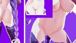 1girls ahe_gao animated ass big_ass big_breasts braid breasts dancing genshin_impact music navel nude nude_female partially_clothed pussy raiden_shogun reverse_outfit sound stomach tagme teshiilatte thick_ass thick_thighs tummy uncensored video