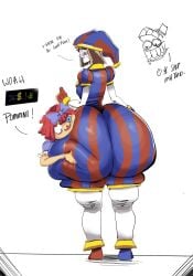 2girls 7gtes clown clown_girl fat_ass glitch_productions groping groping_ass huge_ass jester jester_outfit massive_ass multiple_girls obese_female pomni_(the_amazing_digital_circus) ragatha ragatha_(the_amazing_digital_circus) the_amazing_digital_circus yuri