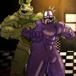 el_benon elbenon purple_venom purplevenom springtrap_(fnaf) youtube_hispanic