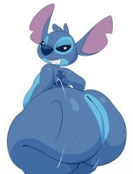 1boy anthro anthro_only arizonathevixen big_ass big_ass_(male) bubble_butt furry huge_ass lilo_and_stitch male solo_male stitch tagme thick_thighs twerking wide_hips