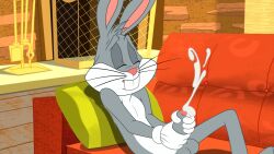 bugs_bunny furry gay looney_tunes masturbation the_looney_tunes_show yaoi