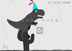 anal_sex cactus dino_internet dinosaur dinosaurio double_dildo double_penetration female fluids google google_chrome google_doodle happy_birthday hat_only internet lonely_t-rex masochism mouth_open no_internet only_female pain pussy pussy_juice scalie t-rex tears tiranosaurio tyrannosaurus_rex vaginal_penetration z-erdo