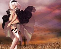 blanc_neige clothing shining_(series) shining_tear stockings tagme