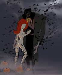 batman:_the_animated_series batman_(series) dc_comics dcau female jonathan_crane miravi poison_ivy poison_ivy_(dcau) scarecrow scarecrow_(dc) the_new_batman_adventures