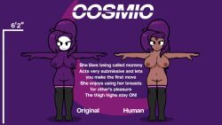 blankmissor cosmic_(blankmissor) dismissor friday_night_funkin nude original purple_hair reference_sheet tagme thighhighs