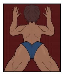 big_ass big_ass_(female) brown_body brown_skin female paporn_hub tomboy