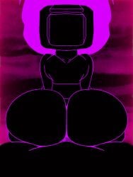 1boy 1girls animated background beat_banger black_skin fire friday_night_funkin garfieldreal12 mariah_arts nightmare_sam robot robot_girl robot_humanoid sam_(mariah_arts) sex_from_behind tagme tik_tok tv tv_head vaginal_penetration