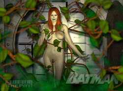 1girls 3d batman_(series) dc_comics female female_only poison_ivy solo the_pitt