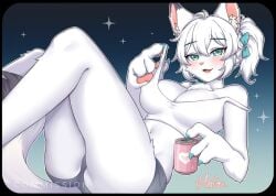 2023 clothing digital_media_(artwork) fur furry furry_female furry_only magu_mm_0824 tagme white_fur