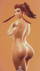 brigitte from blizzard entertainment by slop art