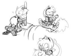 amy_rose bound dildo female_rapist femdom imminent_pegging kissing mobian_(species) monochrome oral pegging rape rough_sketch sega sonic_(series) sonic_the_hedgehog sonic_the_hedgehog_(series) strap-on strap-on_under_skirt yoto