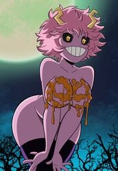 mina ashido from halloween by grimphantom