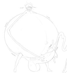 ahe_gao big_veins blush body_horror cumdrip ejaculation frenulum glans heart huge_balls huge_cock hyper_belly long_arms male male_only monochrome nightmare_fuel octoboy onomatopoeia orgasm outie_navel penis_sweat projectile_cum standing steamy_breath stomach_noises stretching sweaty_balls thick_cum thick_penis throbbing two-handed_masturbation veiny_penis weird_penis what wtf