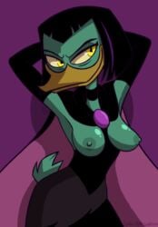 anthro avian breasts disney duck ducktales ducktales_(2017) furry magica_de_spell nipples non-mammal_breasts