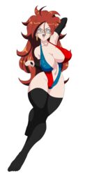 android 21 from dragon ball by riffsandskulls