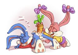 babs bunny from tiny toon adventures by unknown artist