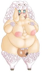 1futa anthro areola balls ballsack belly big_areola big_balls body_hair breasts caprine chest_hair cookie_dough_(oc) curly_hair darkmagician1212 deep_navel dickgirl eyewear flaccid_penis foreskin futa_only futanari glasses hair heart horn humanoid_penis intact inverted_nipples mammal navel nipples nude overweight penis pubes pubic_hair scrotum sheep solo solo_futa testicles uncut unretracted_foreskin wide_hips