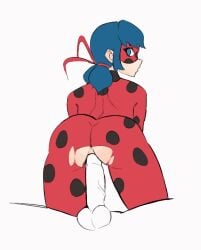 1girls animated ass bagelfree blue_eyes blue_hair cowgirl_position female ladybug_(character) looking_back marinette_cheng marinette_cheng_(pv) marinette_dupain-cheng marinette_dupain-cheng_(pv) miraculous:_tales_of_ladybug_and_cat_noir miraculous_ladybug penis_in_pussy skin_tight skinsuit twintails