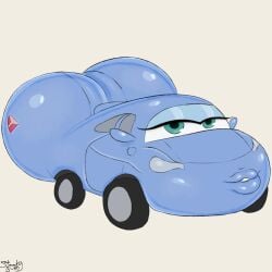 ass ass_built_separately big_ass big_butt big_lips bubble_ass bubble_butt car cars_(film) disney gigantic_ass huge_ass lips living_car living_machine sally_carrera stookybum vehicle