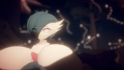 big_breasts bloodtail breasts cleavage female gardevoir huge_breasts pokémon_(species) pokemon pokemon_(species) tagme thick_thighs wide_hips